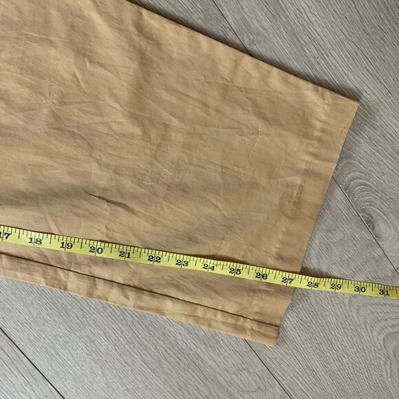 Endless Rose Ruched Detail Tan Jumpsuit - Picture 14 of 15